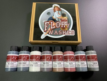Flory Models set of 8 washes